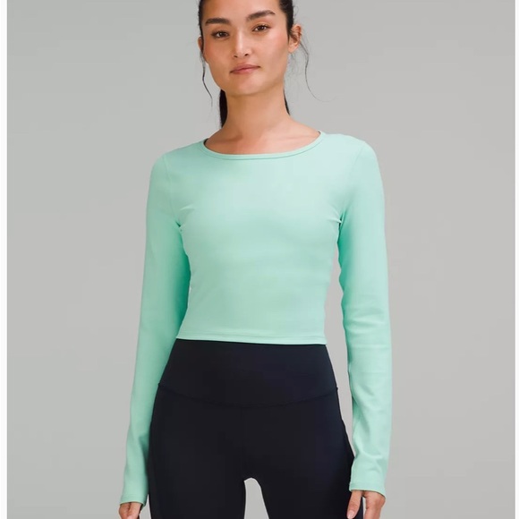 Lululemon Wunder Train Cropped LS - Picture 6 of 6